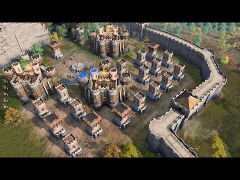 Age of Empires 4 – 8 Player Free For All | Skirmish Gameplay