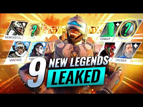 All 9 NEW LEAKED Legends Explained + Gameplay (Apex Legends)
