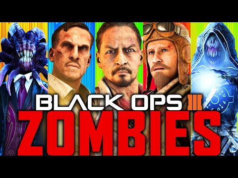 ALL "BO3 ZOMBIES" EASTER EGGS!! [Speedrun!! PB TODAY!] (Call of Duty: Black Ops 3 Zombies)