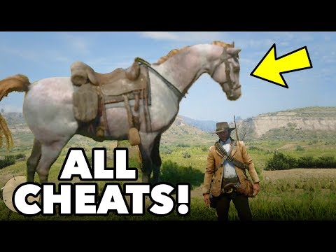 ALL CHEAT CODES for Red Dead Redemption 2! (How To Use Cheats)