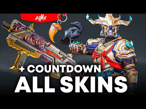 *ALL* Season 13 Battle Pass skins & Countdown ! × Apex Legends