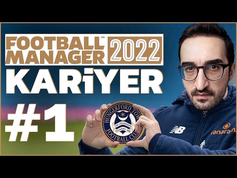 ALTINCI LİGDEYİZ ve AÇIZ!! HUNGERFORD TOWN FC // FOOTBALL MANAGER 2022 KARİYER RTG #1