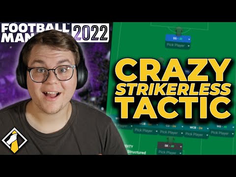 AMAZING STRIKERLESS FM22 TACTIC | Football Manager 2022 Tactics