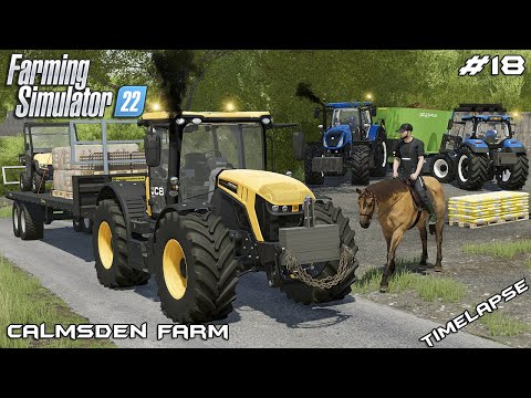 ANIMAL CARE, buying TRAILER & selling PRODUCTS | Calmsden Farm | Farming Simulator 22 | Episode 18