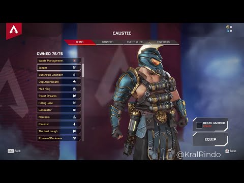 Apex Legends Leaked Unreleased Skins