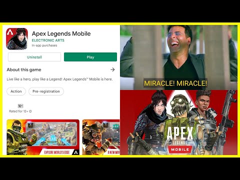 APEX LEGENDS MOBILE FINALLY SOFT LAUNCH | HOW TO DOWNLOAD IN INDIA AND PLAY | APEX SOFT LAUNCH 😍👀💥
