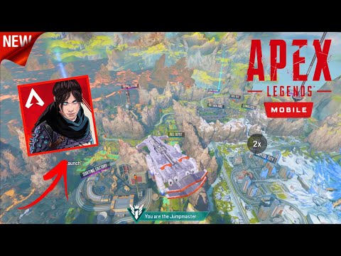 APEX LEGENDS MOBILE GAMEPLAY😍 My First Game!!