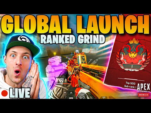 Apex Legends Mobile GLOBAL LAUNCH (First Day Launch Grind)