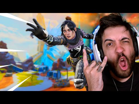 APEX LEGENDS MOBILE TA INSANO! MEU RECORDE DE DERRUBADAS! SOLO DESTRUINDO! DUBLADO EM PT-BR
