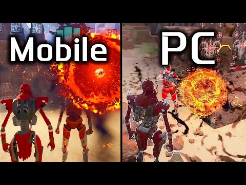 Apex Legends [Mobile vs PC] All Legends Comparison