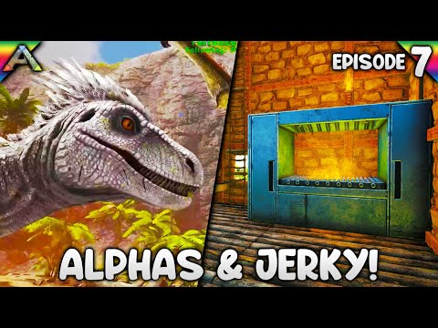ARK Alpha Raptors & Industrial Grill! | Let's Play ARK Survival Evolved: The Island | Episode 7