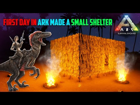 ARK  Survival Evolved – Made A Small Shelter And Exploring Map With Many Dinosaurs – Part 1 – SANZY