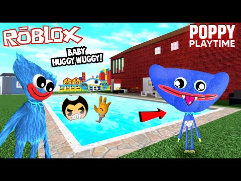 BABY HUGGY WUGGY!? (Poppy Playtime BATDR Roblox)