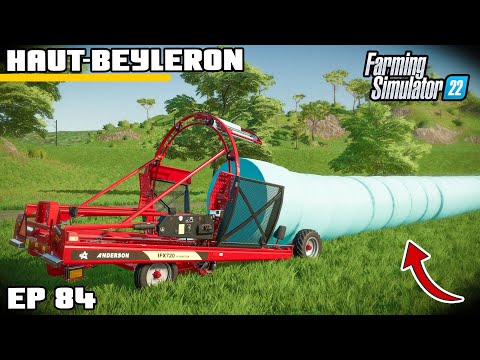 BEHOLD! THE SILAGE SAUSAGE | Farming Simulator 22 – Haut-Beyleron | Episode 84