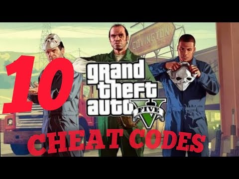BEST 10 GTA V CHEAT CODES (PS4)