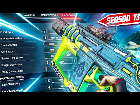 Best Alc CONTROLLER Settings + TAP STRAFE Tutorial in Season 13  (Apex Legends)