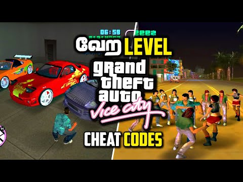 Best GTA Vice City Cheat Codes தமிழ் – Part 1🔹TAG CountDown #8
