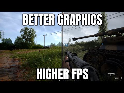 BETTER Graphics + HIGHER FPS in Hell Let Loose