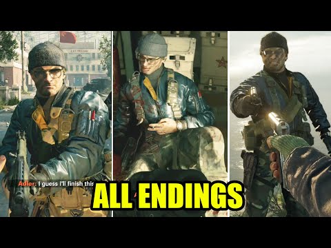 Call of Duty: Black Ops Cold War – ALL ENDINGS (Ambush, Tell Truth, Lie)