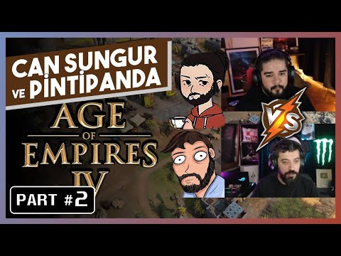 Can Sungur VS PintiPanda – AGE OF EMPIRES 4 | Bölüm 02
