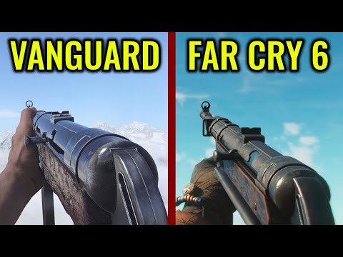 COD Vanguard vs Far Cry 6 – Weapons Comparison
