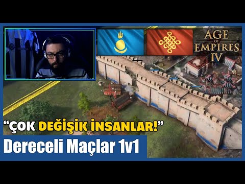 ÇOK DEĞİŞİK İNSANKAR! – DERECELİ – Age of Empires 4 Türkçe #50 Aoe 4 Oynanış