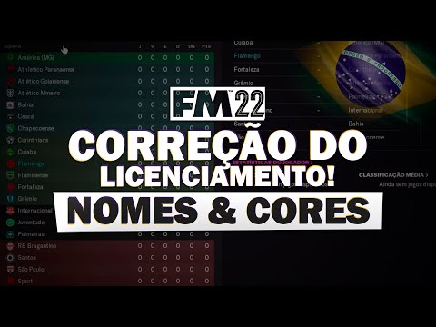 COMO CORRIGIR O LICENCIAMENTO DO BRASIL! – Football Manager 2022 | FM 2022