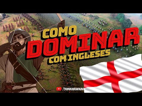 COMO DOMINAR COM INGLESES | AGE OF EMPIRES 4