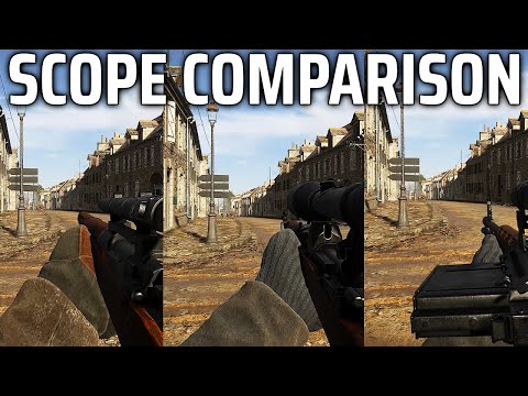 Comparing all the Sniper Scopes in Hell Let Loose
