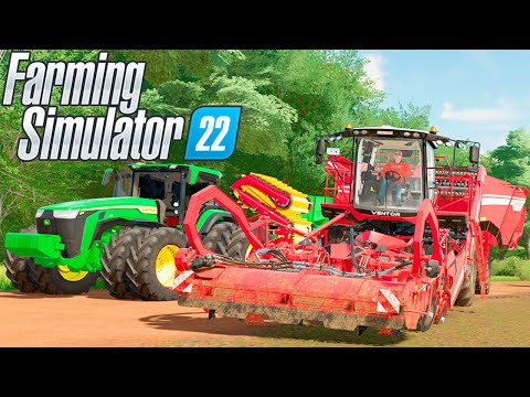 CONTINUANDO A SAFRINHA DE BATATA | Farming Simulator 22 – Recanto Mineiro | Episódio 42