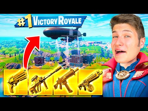 COSA SUCCEDE SE PRENDI TUTTE LE ARMI MITICHE IN UNA PARTITA? *Fortnite Stagione 2 Capitolo 3*