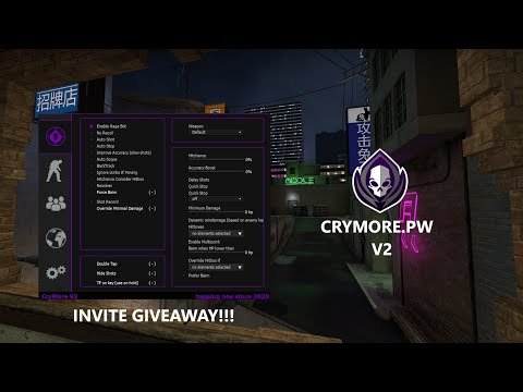 CryMore V2 – The Best Free Private HvH Cheat! ( INVITE GIVEAWAY )