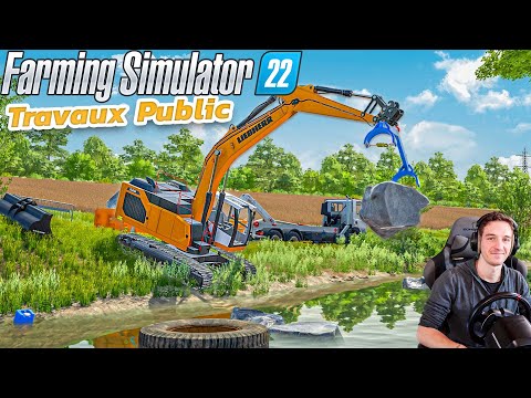 CURAGE DU LAC ABANDONNÉ ! Farming Simulator 22