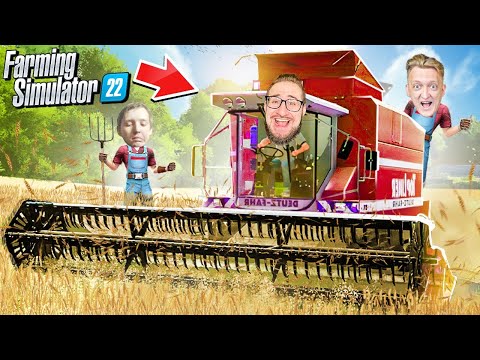 ВЫЖИВАНИЕ НА ФЕРМЕ – ДЕНЬ 1! ПОСЛЕ ТАКОГО НАС ТОЧНО УВОЛЯТ В FARMING SIMULATOR 2022