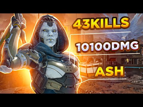 ЗР-142! 43 KILLS & 10100 DAMAGE ON ASH.EXE, FOR 2 GAMES ! эш гайд апекс легенд реликвия apex legends
