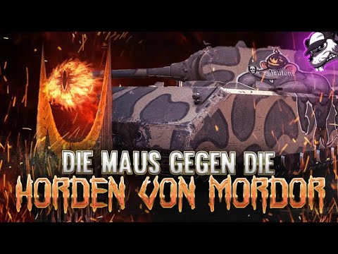 Die Maus gegen die Horden von Mordor [World of Tanks – Gameplay – Deutsch]