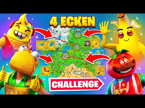 Die *NEUE* ZUFÄLLIGE FASTFOOD BOSS SKIN Challenge in Fortnite Kapitel 3