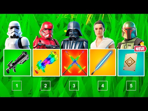 Die *NEUE* ZUFÄLLIGE STAR WARS CHALLENGE  in Fortnite Kapitel 3