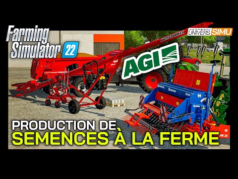 DLC AGI pour FARMING SIMULATOR 22 et production de semences fermières