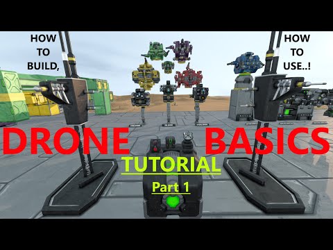 Drone Basics Tutorial – Space Engineers