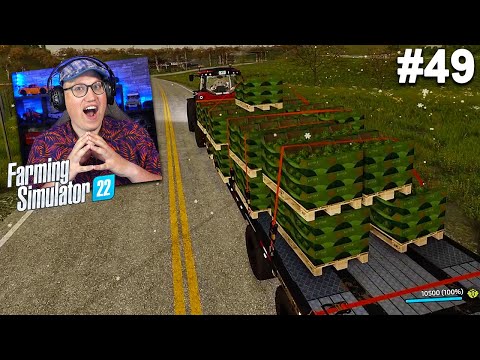 DUIZENDEN KILO'S GEWASSEN VERKOPEN! // Farming Simulator 22 #49 (Nederlands)
