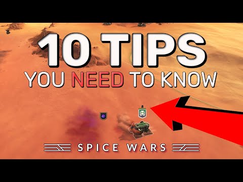 DUNE: SPICE WARS | 10 Tips You NEED To Know! (Dune Spice Wars Tips & Guide)