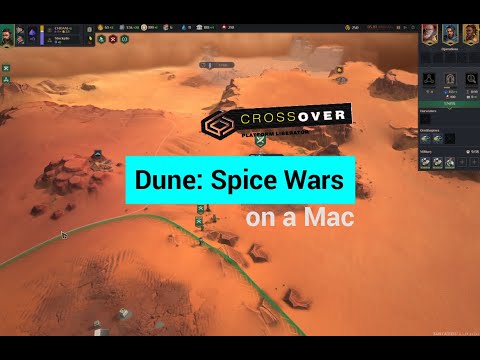 Dune: Spice Wars [Steam Games] on Mac with CrossOver