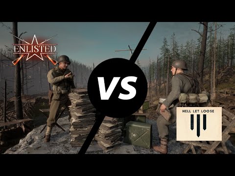 Enlisted vs Hell Let Loose | Why you should play both.