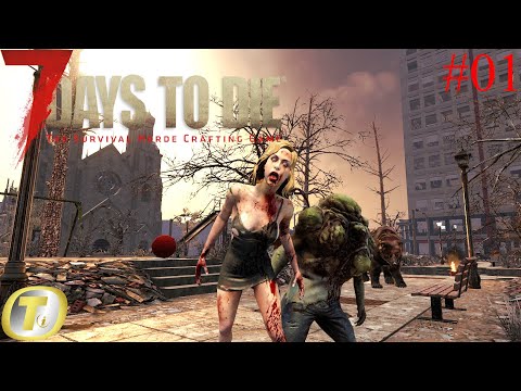 Ep1: Retour dans le Wasteland 😱 (7 Days To Die Alpha 20 fr)