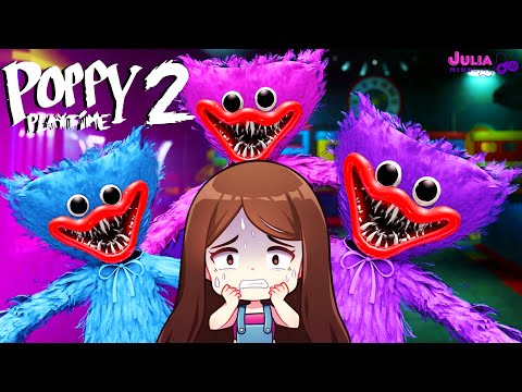ESTOU CERCADA POR HUGGY WUGGY • Parte 2 (Poppy Playtime 2)
