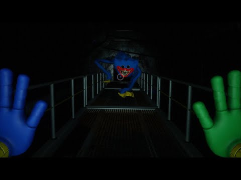 Evil Huggy Wuggy final boss chase sequence – Poppy Playtime: Chapter 2