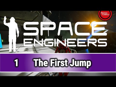 🌌 SPACE ENGINEERS – The First Jump! – Gameplay/Playthrough – S1E1 🌌