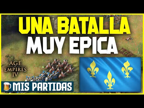 🍺 Partida BRUTAL contra MONGOLES | Age of Empires 4