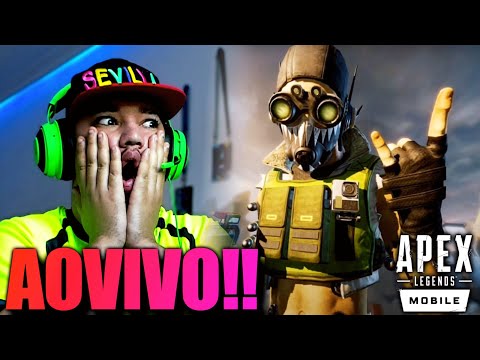 💀AGORA VAI! APEX LEGENDS MOBILE! DUBLADO EM PT-BR! RUMO AO TOPO!